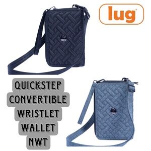 Lug Quickstep Convertible Wallet Crossbody Wristlet NWT